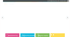 Desktop Screenshot of kinderparties.at