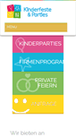 Mobile Screenshot of kinderparties.at